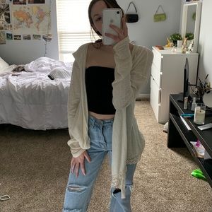3 FOR $20// ivory cardigan